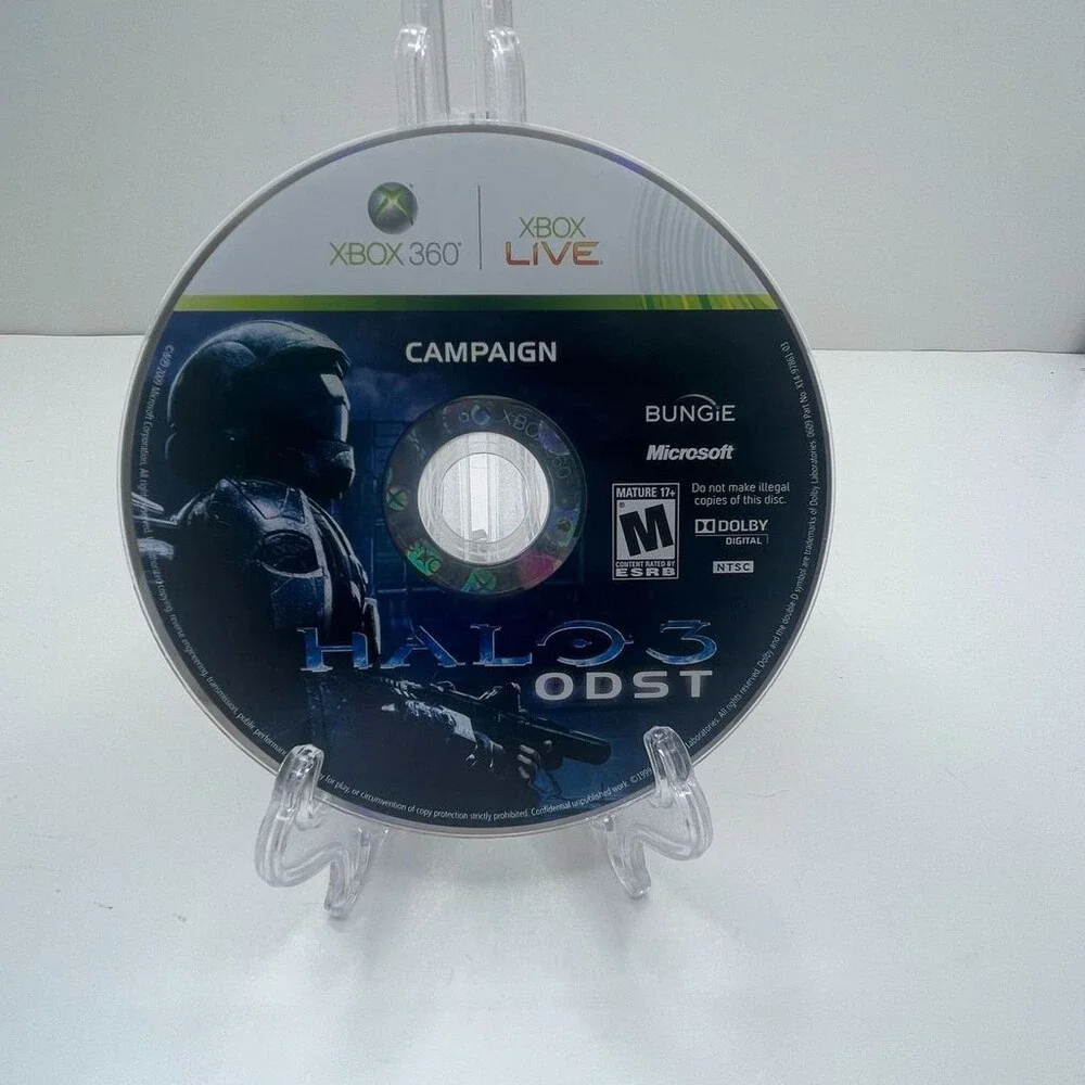 Halo 3: ODST Campaign Disc X360 (Microsoft Xbox 360, 2009) Disc Only